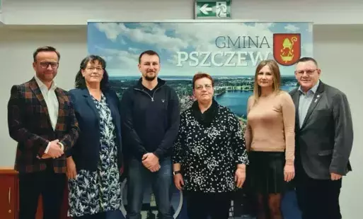 Zdjęcie do Spotkanie W&oacute;jta Gminy Pszczew z Burmistrzem Gminy Letschin