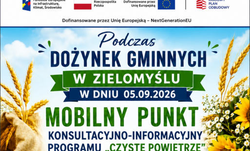 Zdjęcie do Mobilny Punkt Konsultacyjno -Informacyjny Programu &bdquo;Czyste Powietrze&rdquo;