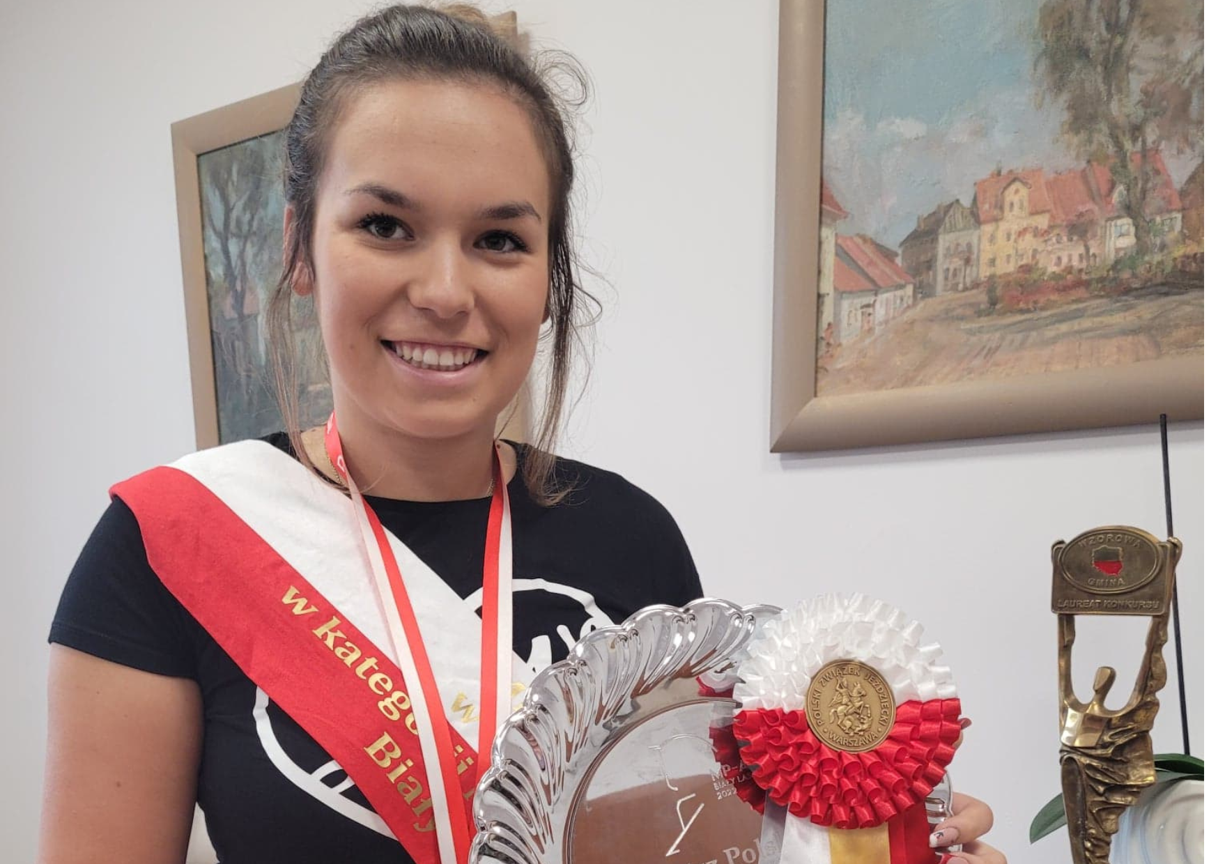 Złoty medal Marii Stelmaszyk w Mistrzostwach Polski w Ujeżdżeniu