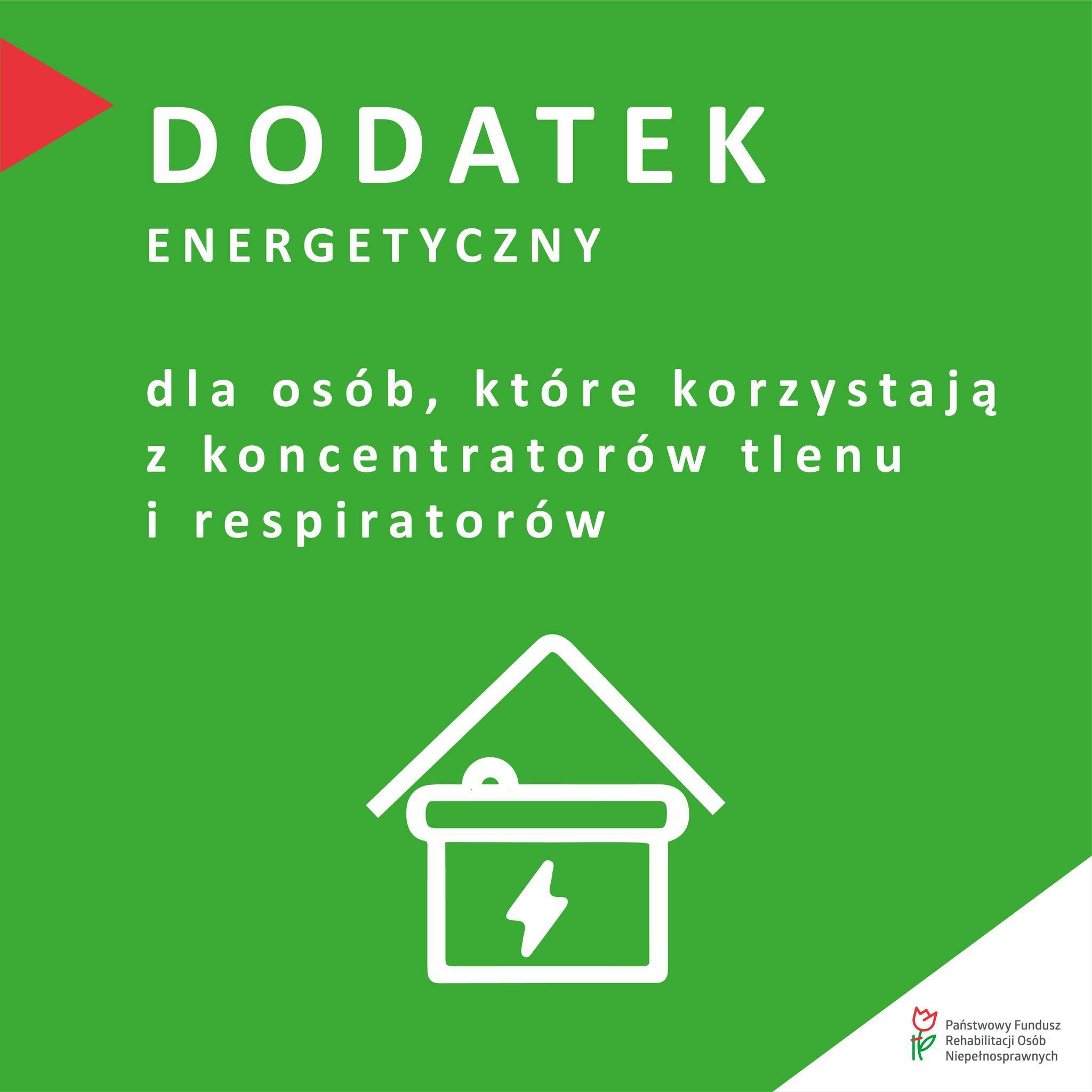 Dodatek z PFRON do energii elektrycznej dla osób korzystających z koncentratora tlenu lub respiratora