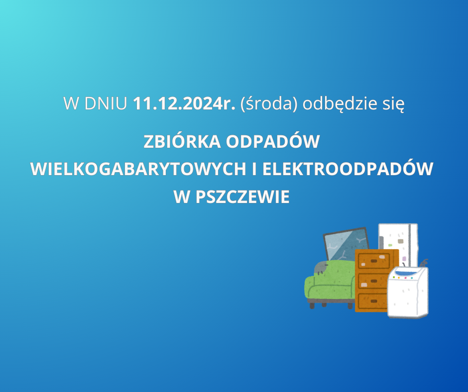 ZBIÓRKA ODPADÓW WIELKOGABARYTOWYCH